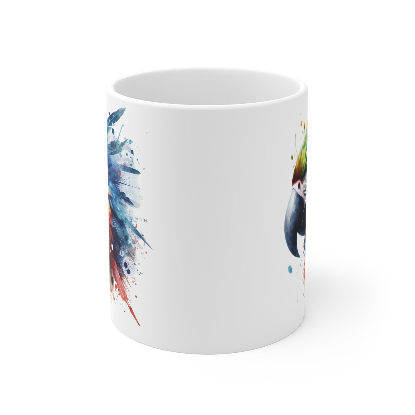 Colorful Macaw 11oz Mug for Morning Coffee or Tea - Creative Home & More