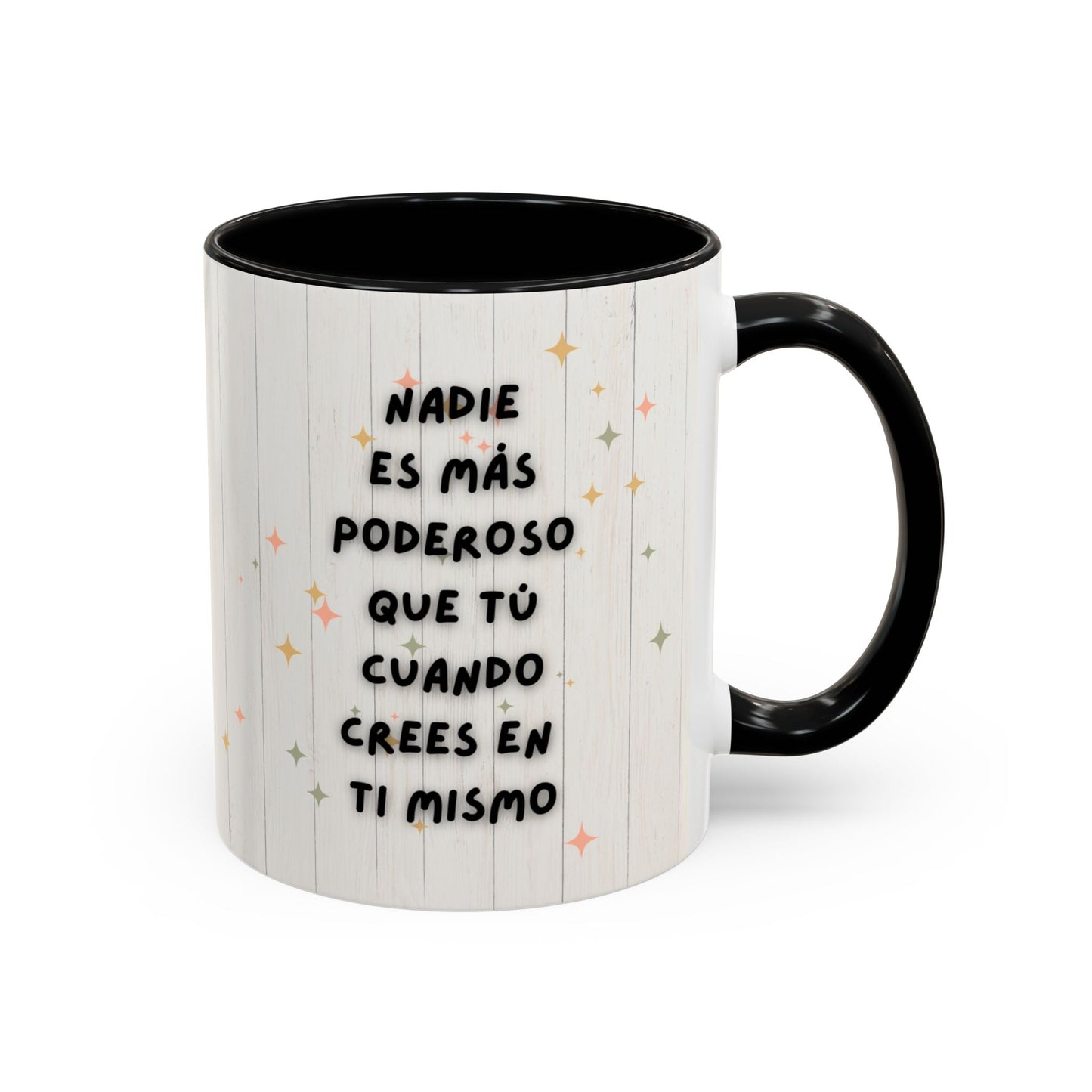 Inspirational Accent Coffee Mug, Motivational Gift for Coffee Lovers, Unique Ceramic Cup for Home or Office, Encouragement Mug - Creative Home & More