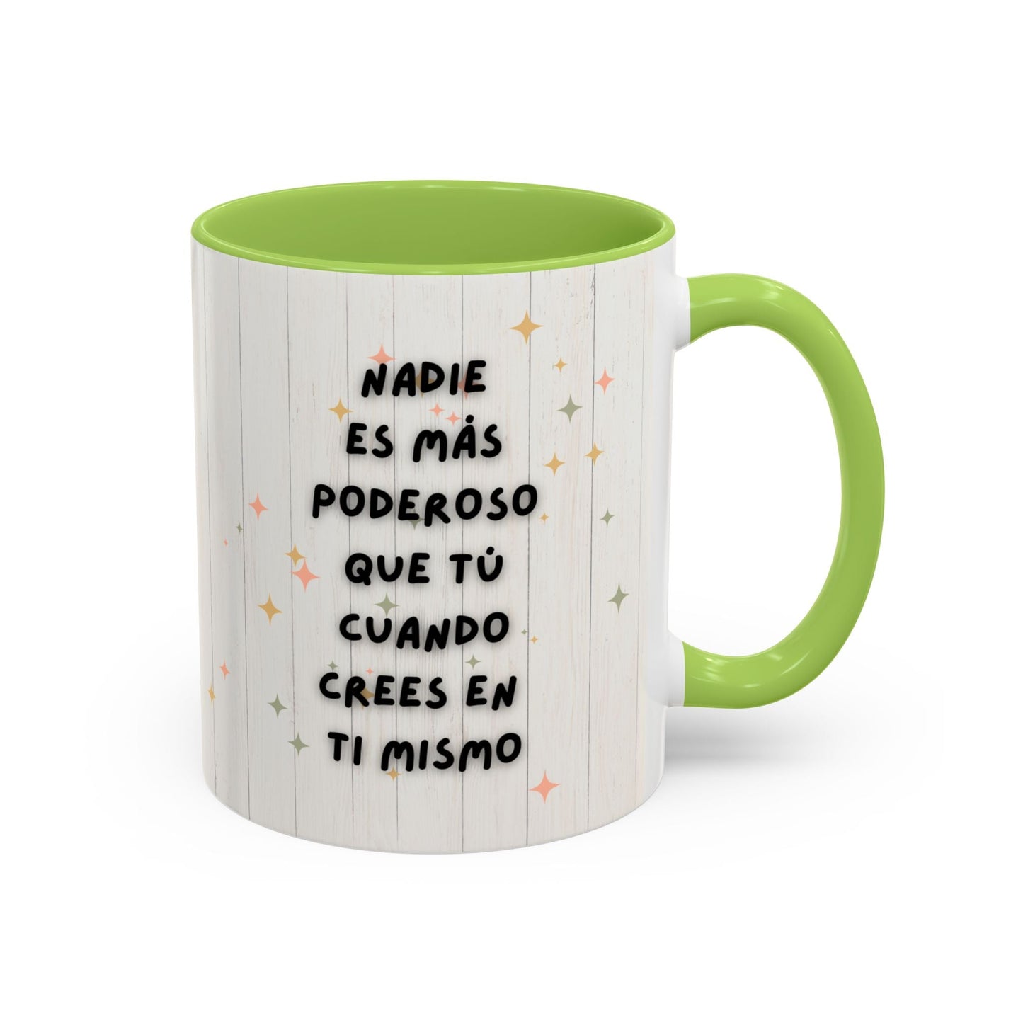 Inspirational Accent Coffee Mug, Motivational Gift for Coffee Lovers, Unique Ceramic Cup for Home or Office, Encouragement Mug - Creative Home & More