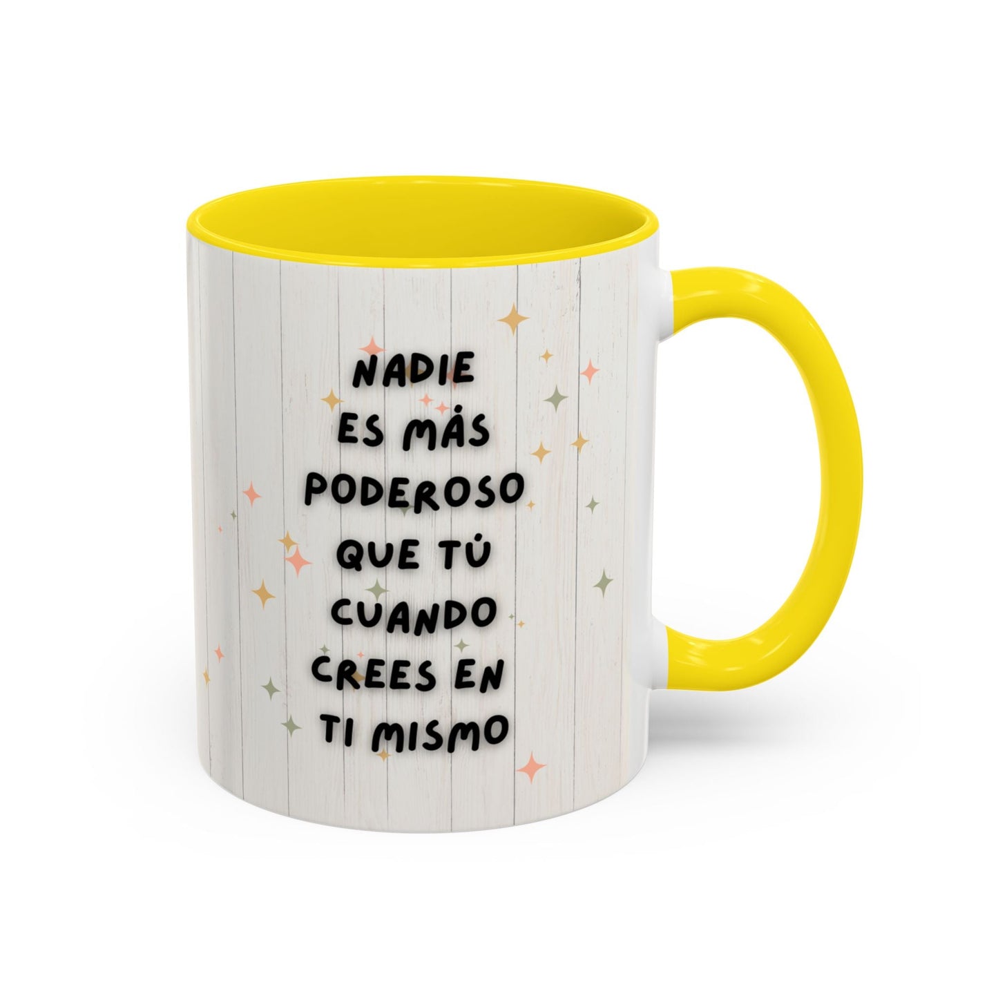 Inspirational Accent Coffee Mug, Motivational Gift for Coffee Lovers, Unique Ceramic Cup for Home or Office, Encouragement Mug - Creative Home & More