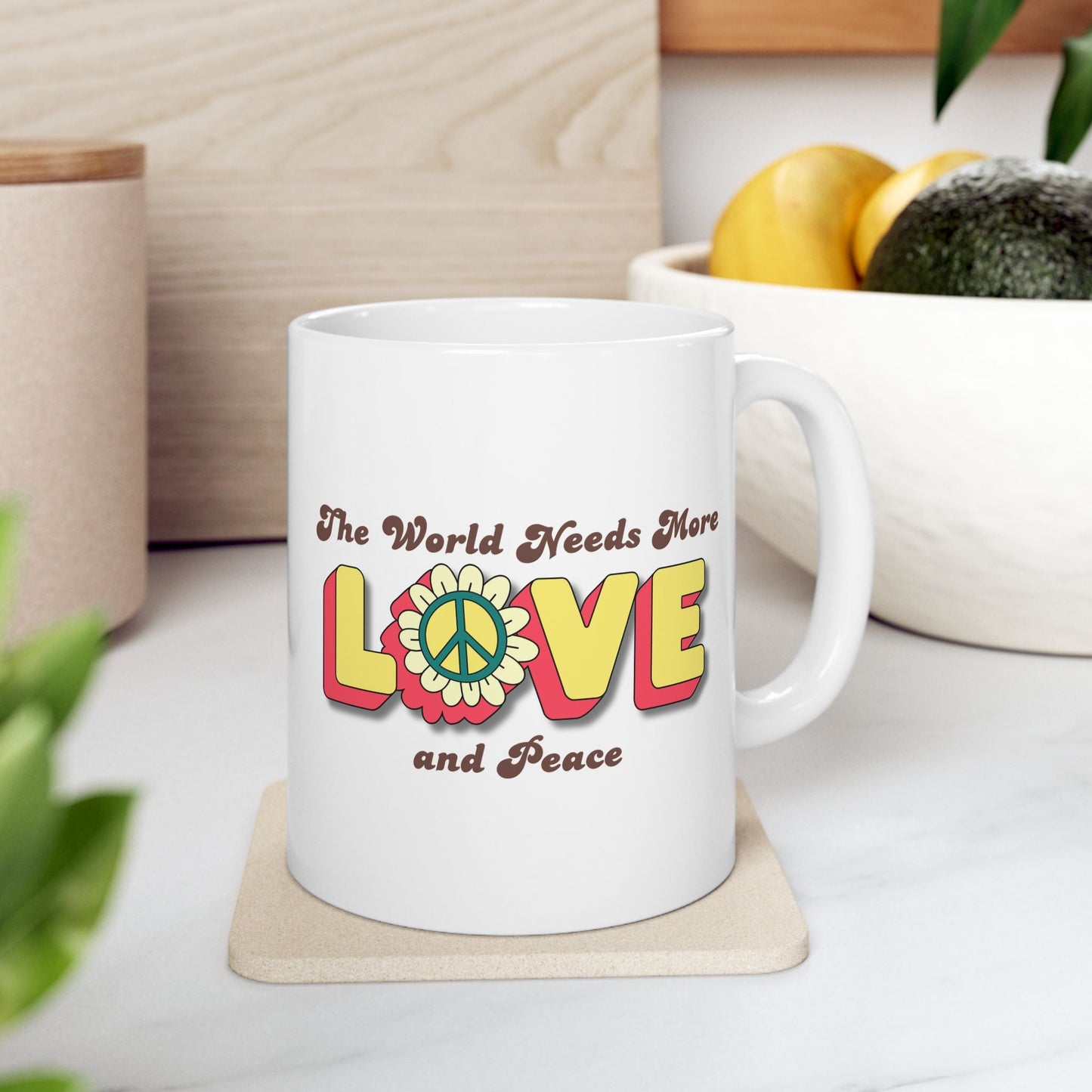 Mug Love in the World Ceramic - Creative Home & More