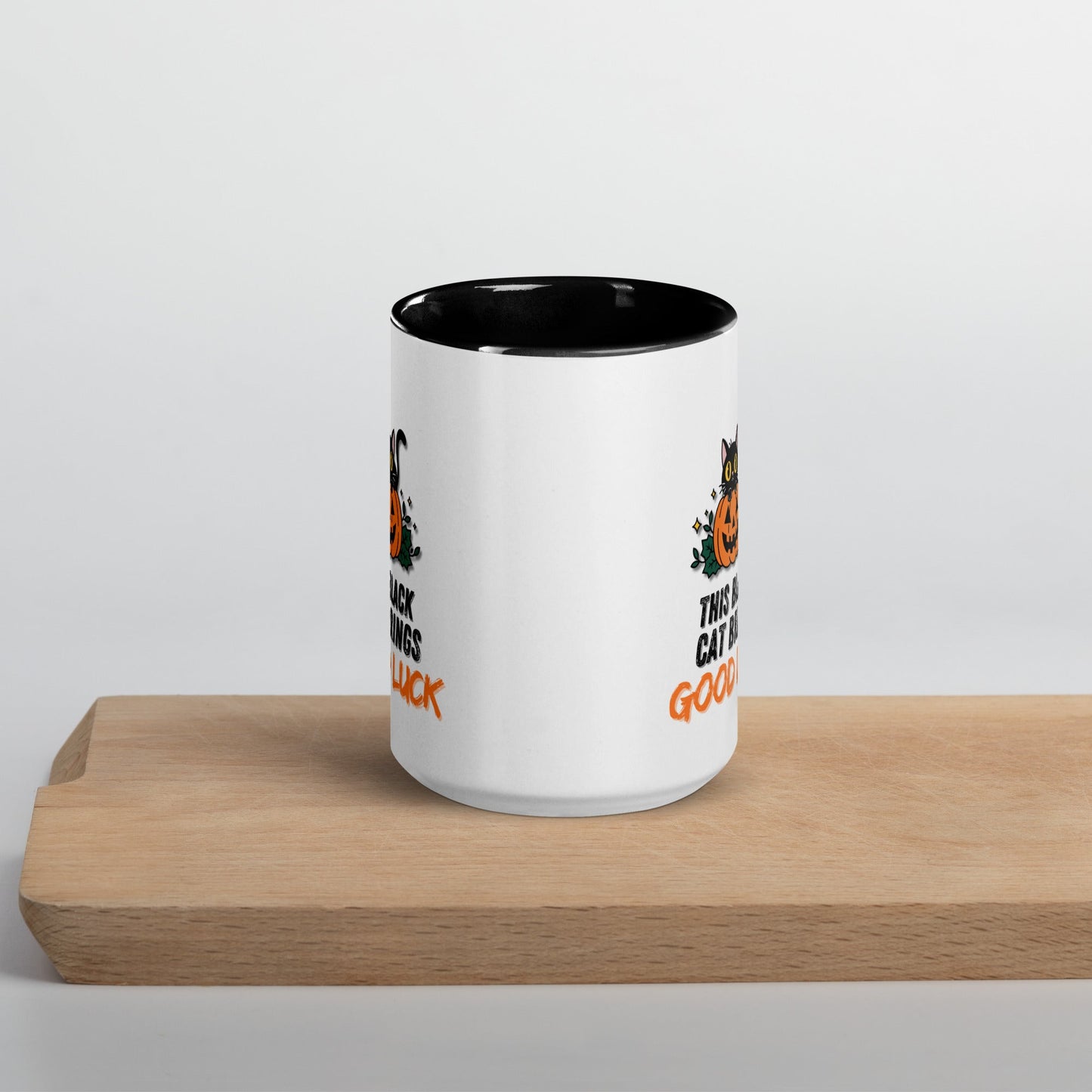 Taza de Halloween con gato negro: Perfecta para tus rituales de café o Té - Creative Home & More