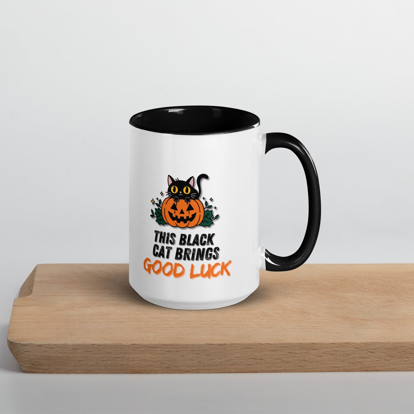 Taza de Halloween con gato negro: Perfecta para tus rituales de café o Té - Creative Home & More