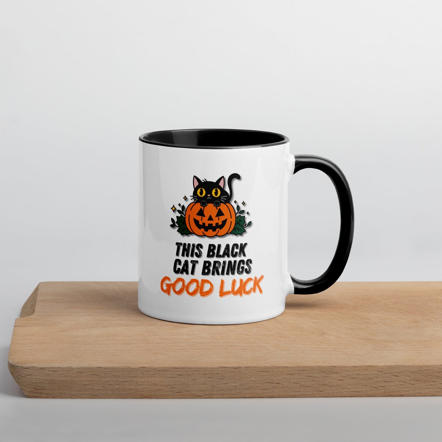 Taza de Halloween con gato negro: Perfecta para tus rituales de café o Té - Creative Home & More