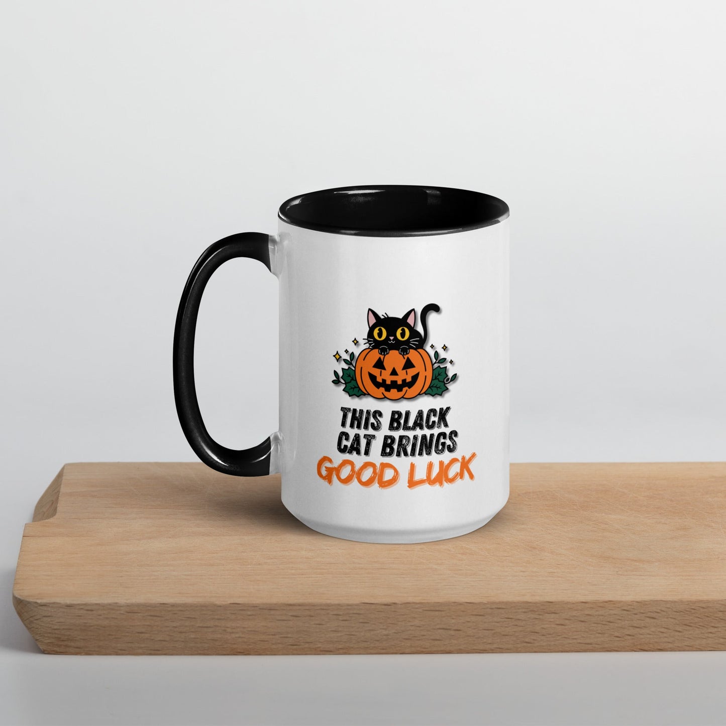 Taza de Halloween con gato negro: Perfecta para tus rituales de café o Té - Creative Home & More