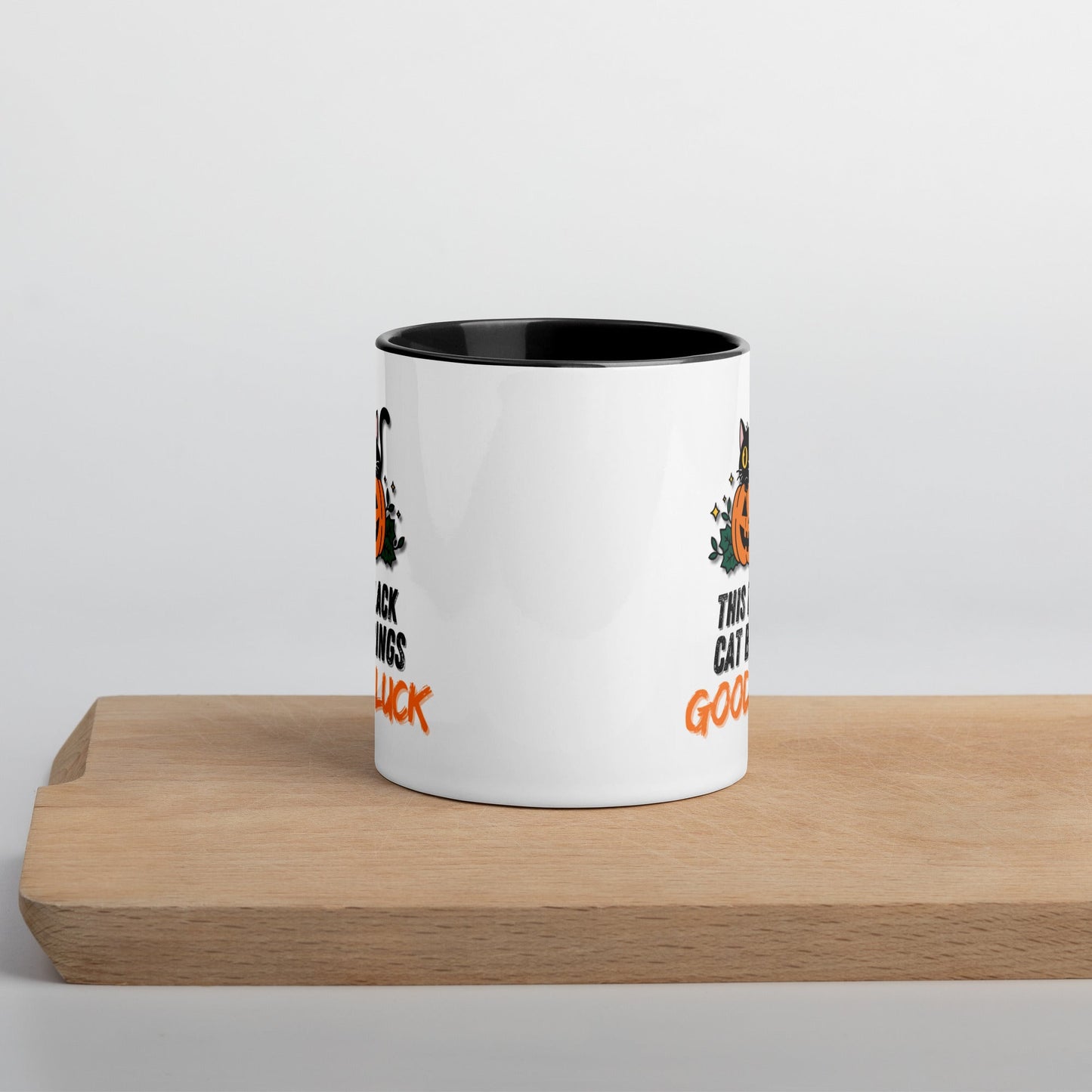 Taza de Halloween con gato negro: Perfecta para tus rituales de café o Té - Creative Home & More