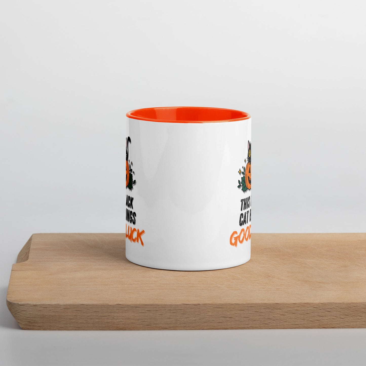 Taza de Halloween con gato negro: Perfecta para tus rituales de café o Té