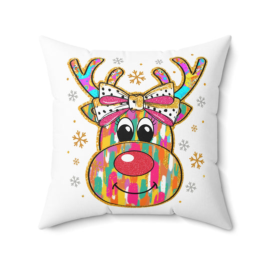 Christmas Reindeer Pillow - Perfect to decor your home - Creative Home & More