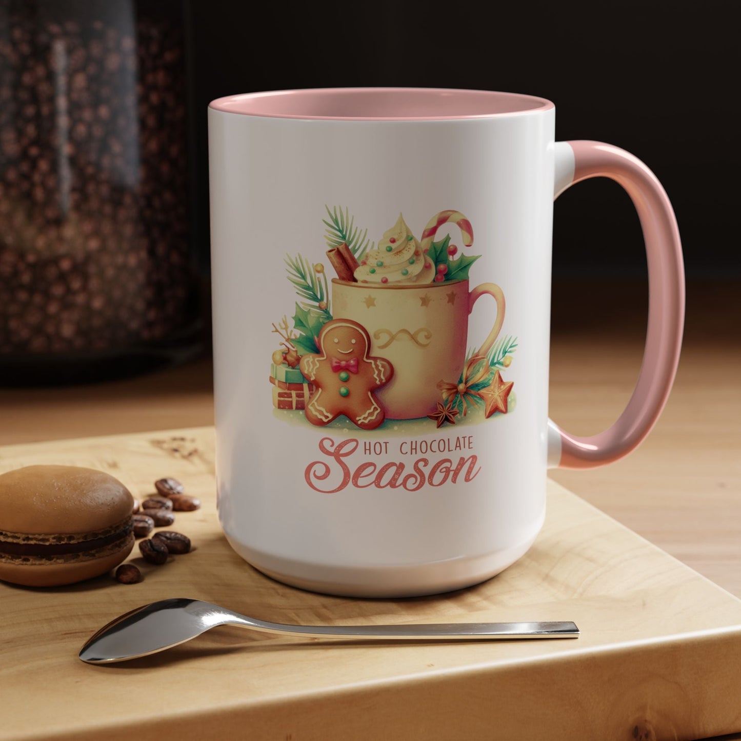 Holiday Season Hot Chocolate Mug (11, 15oz) - Creative Home & More