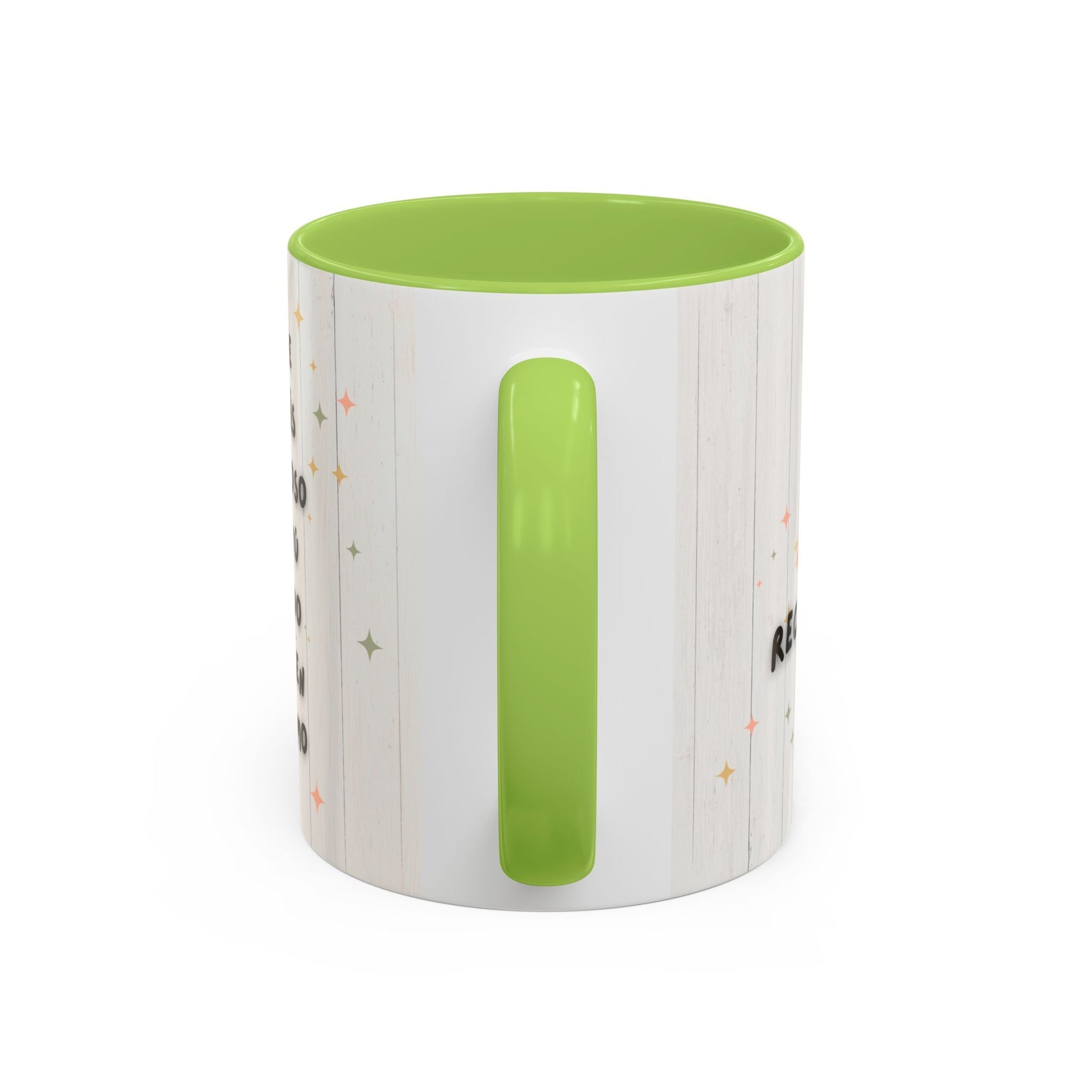 Inspirational Accent Coffee Mug, Motivational Gift for Coffee Lovers, Unique Ceramic Cup for Home or Office, Encouragement Mug - Creative Home & More