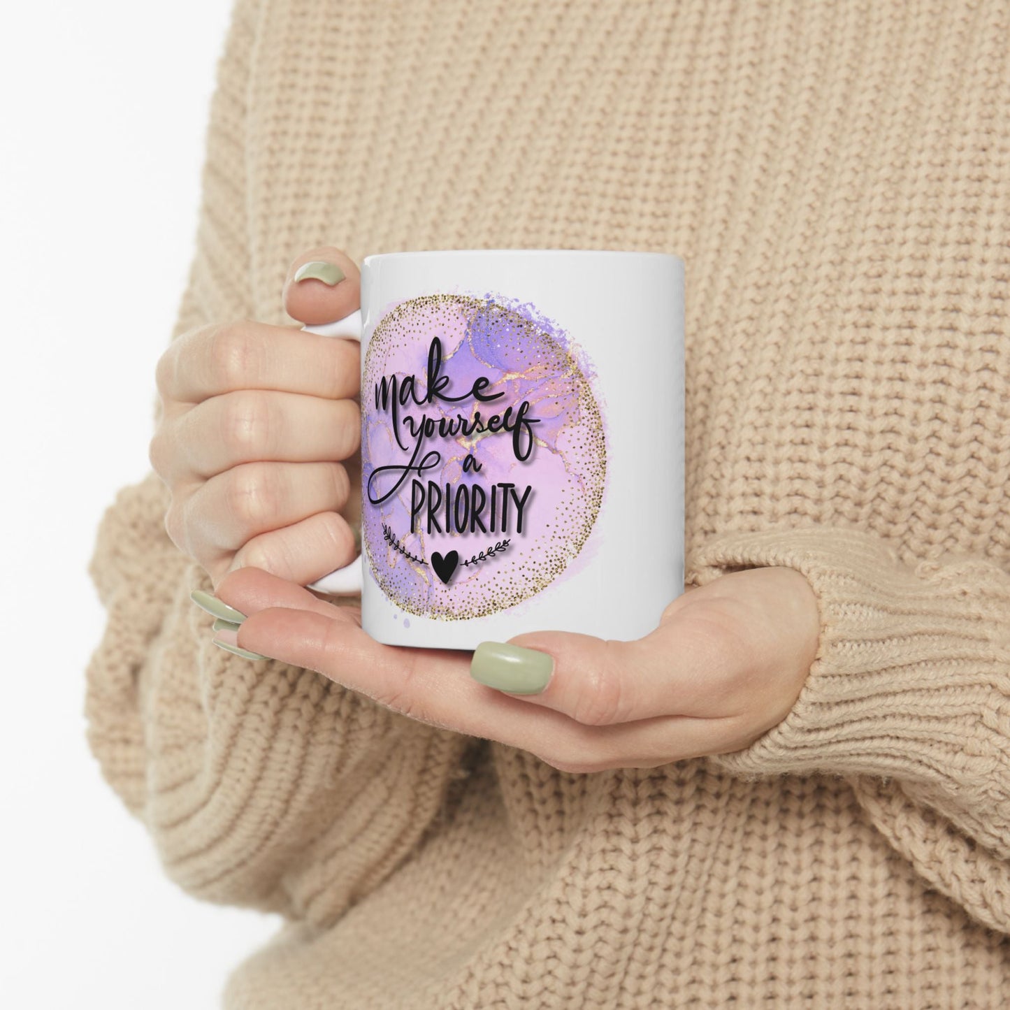 Motivational Ceramic Mug - Creative Home & More