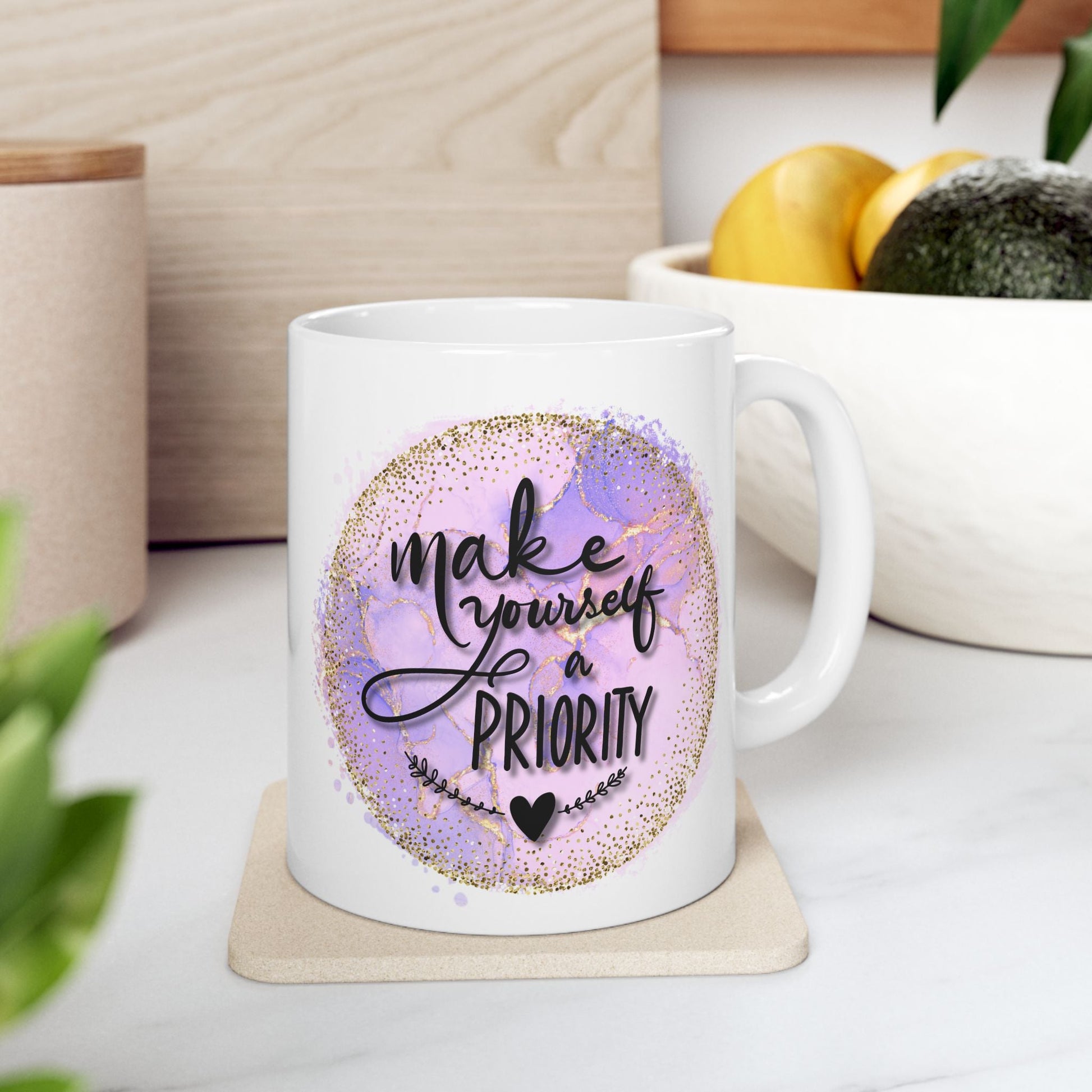 Motivational Ceramic Mug - Creative Home & More