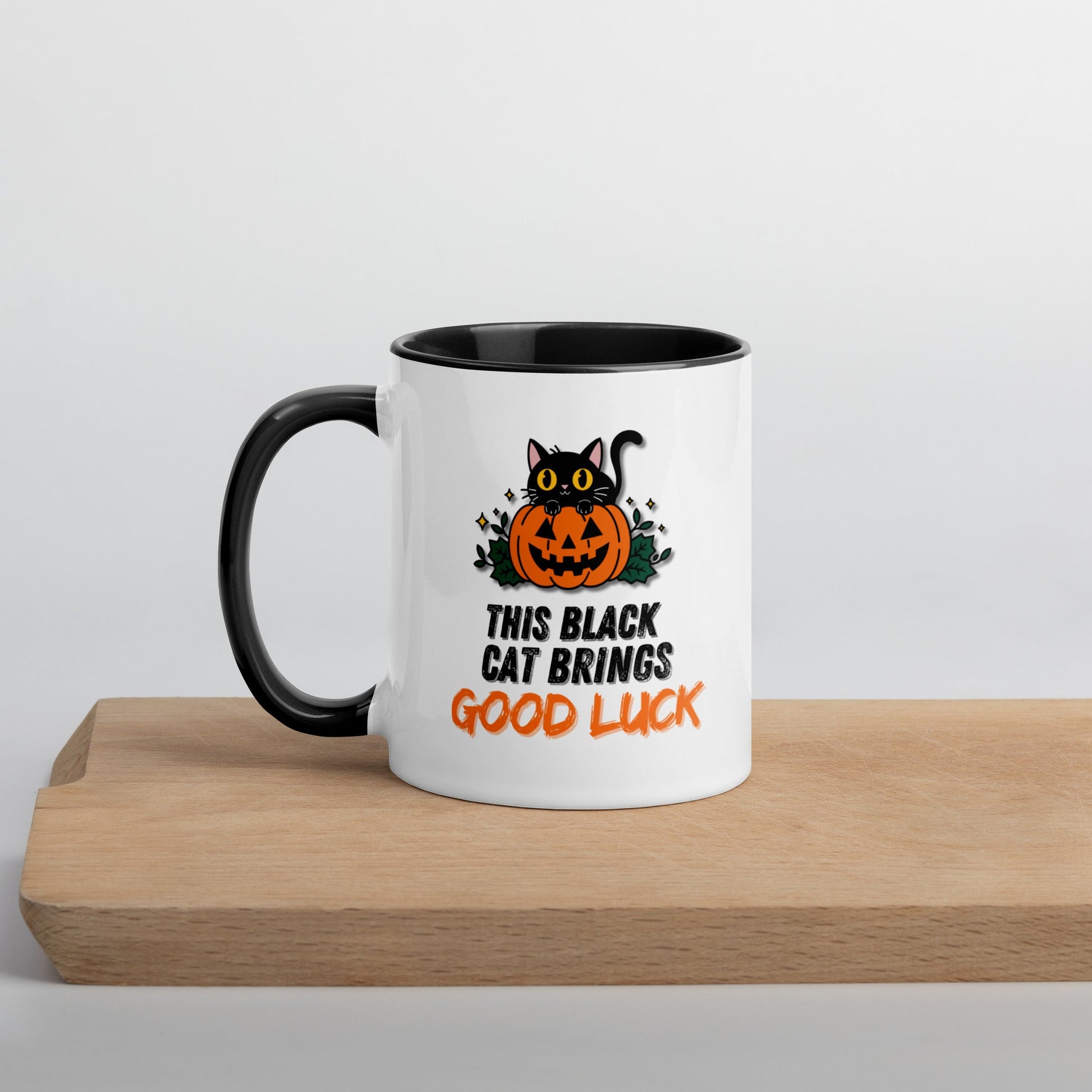 Taza de Halloween con gato negro: Perfecta para tus rituales de café o Té - Creative Home & More
